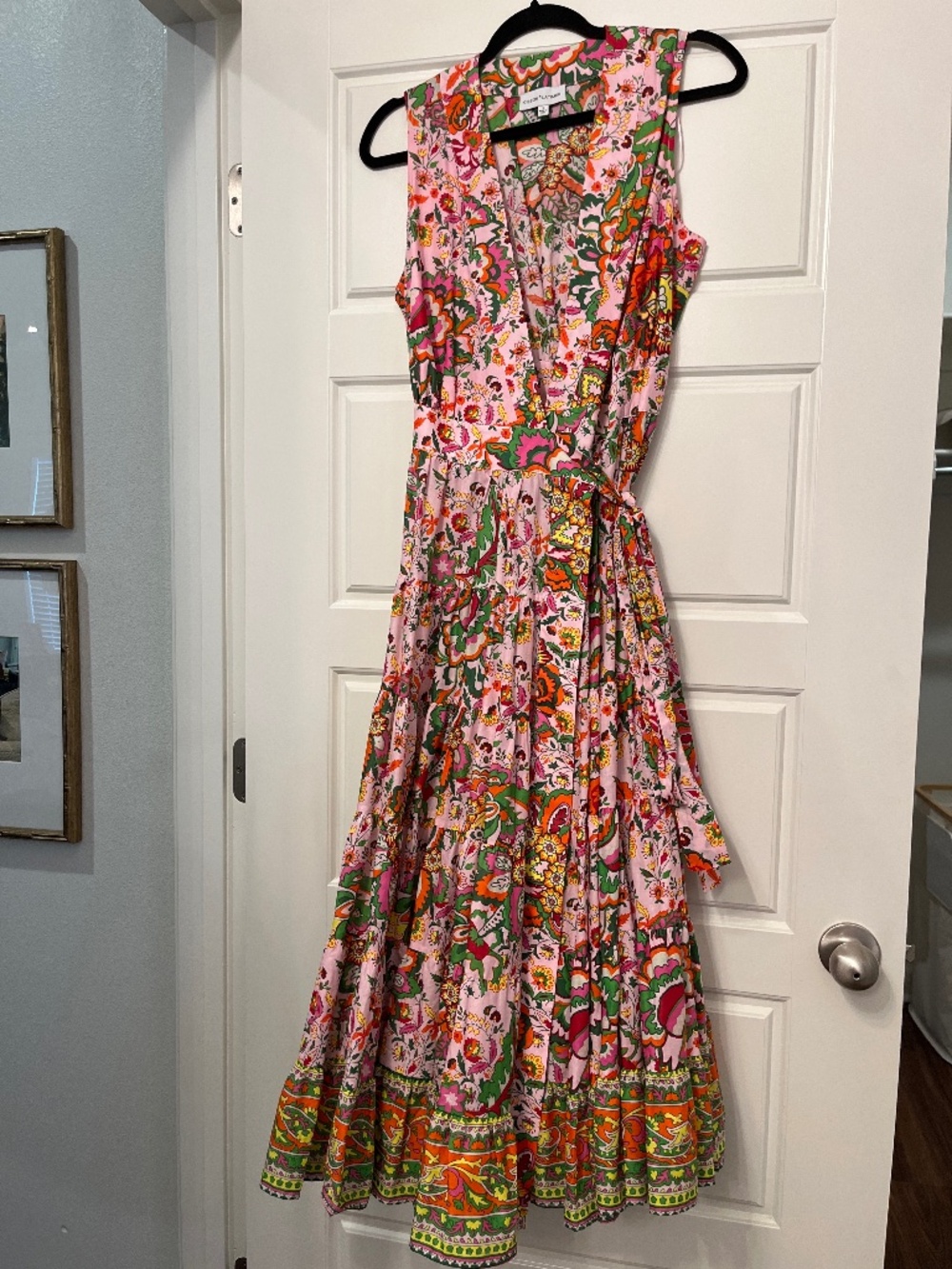 Gibson Latimer Wrap Maxi Dress